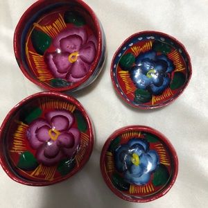 Handmade Jicaras Mexican bowls